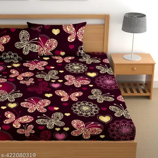 Sippi All Round Elastic Fitted Double Bedsheet