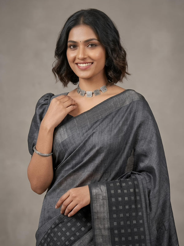Mazhalai-Pure Raw Silk (Silkmark Certified)