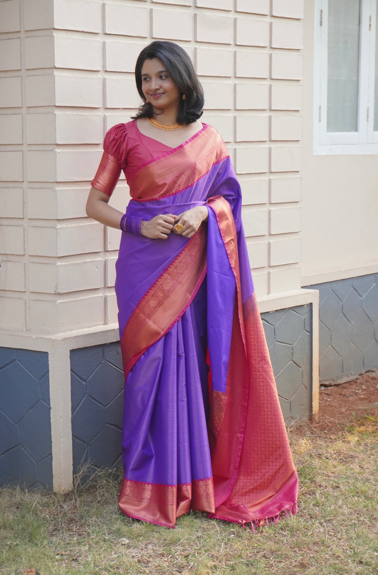 Kanchi Semi Silk Vairaoosi