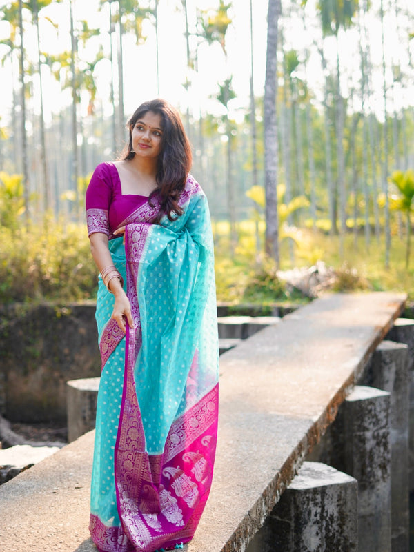 All Over Butti Semi Georgette - Thugil