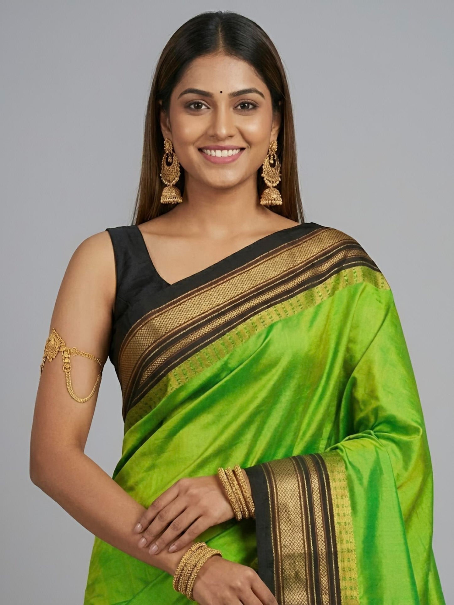 Yamini-Irkal Paithani Pure Silk Saree