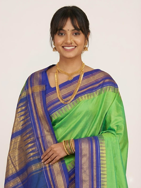 Amy-Irkal Paithani Pure Silk Saree