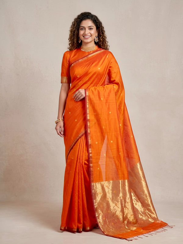 Mrinalini - Handloom Silk Cotton