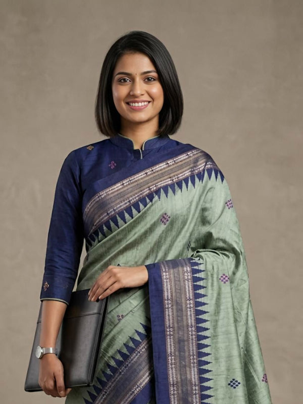 Nanmadhi-Pure Raw Silk (Silkmark Certified)