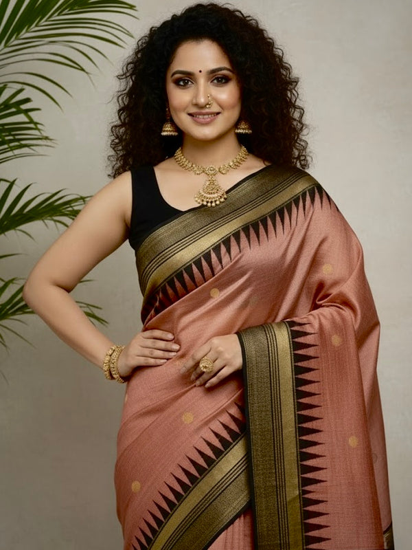 Richa - Raw Silk Elegance Saree - Thugil