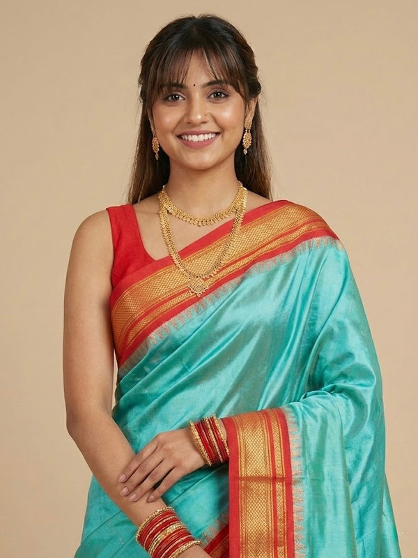 Joy-Irkal Paithani Pure Silk Saree