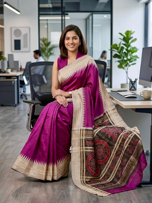 Roshini -Pure Raw Silk (Silkmark Certified)