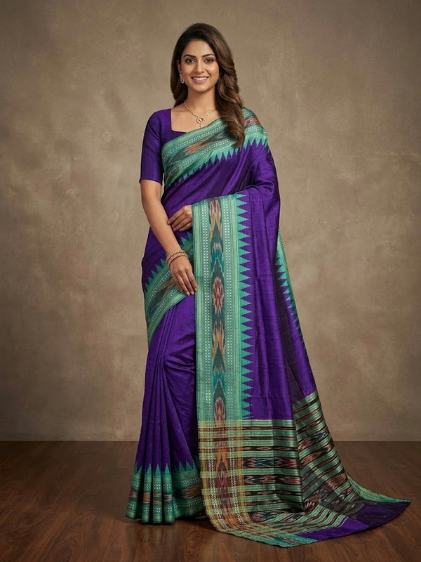 Srinidhi- Pure Raw Silk (Silkmark Certified)