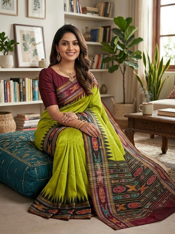 Krisha- Pure Raw Silk (Silkmark Certified)