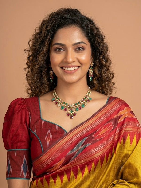 Nirupama- Pure Raw Silk (Silkmark Certified)
