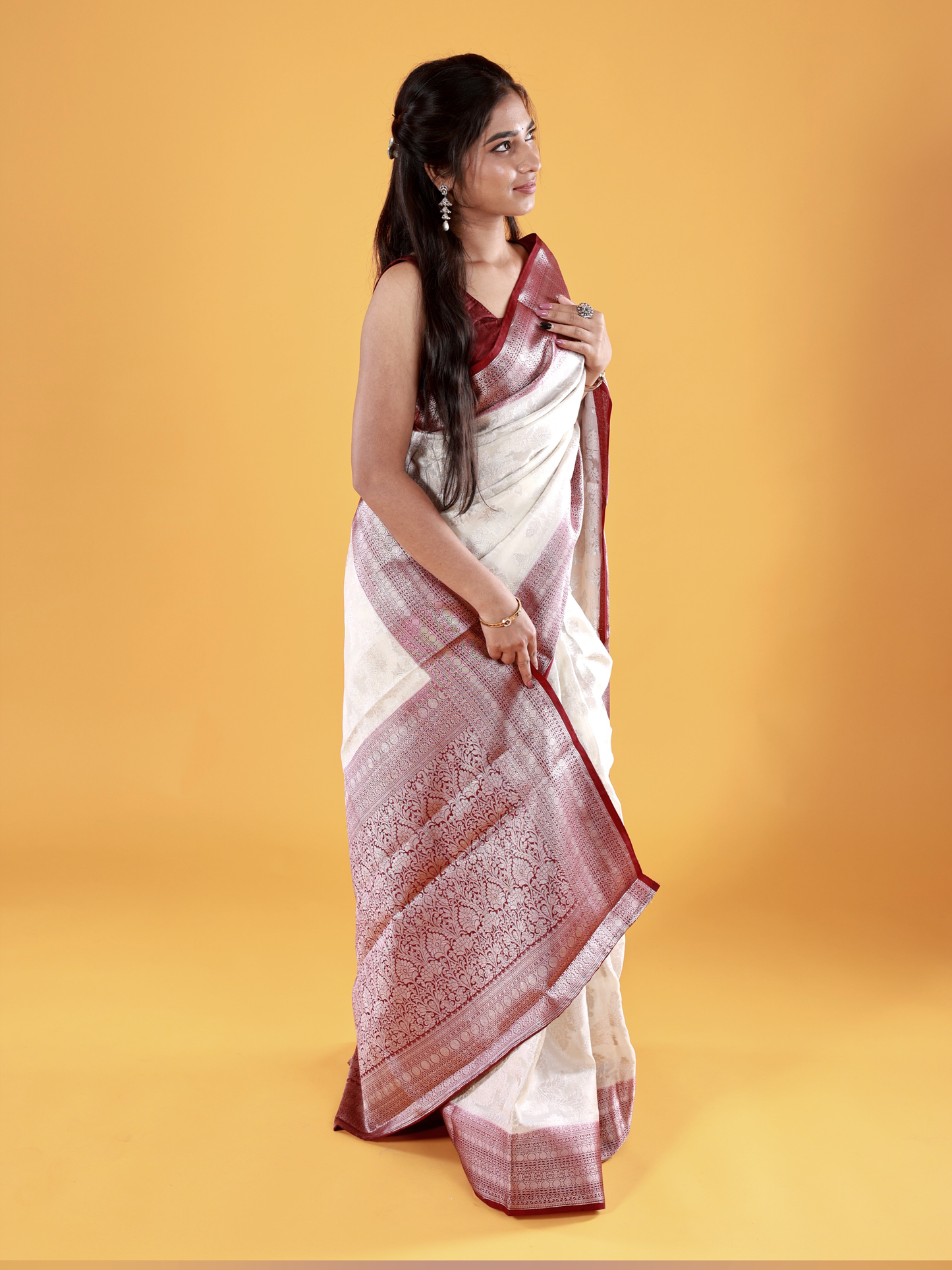 Semi Georgette Saree