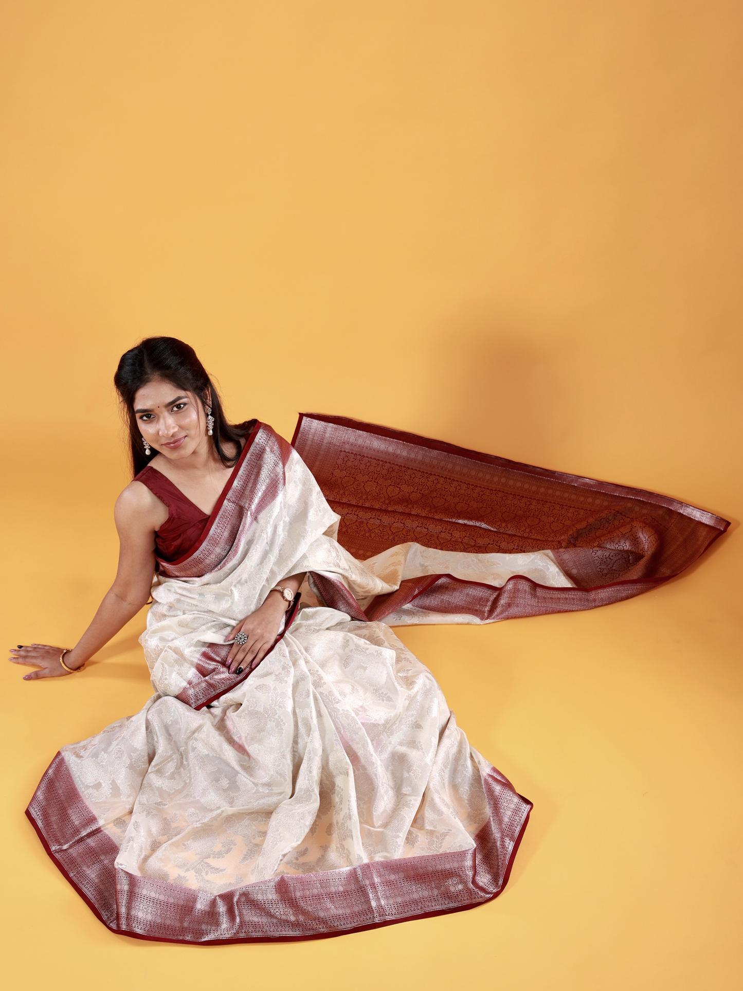 Semi Georgette Saree