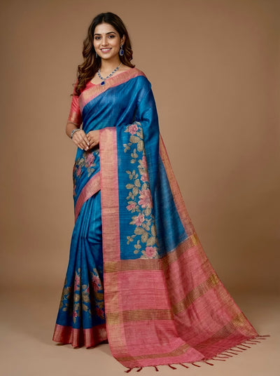 Pure Tussar Silks