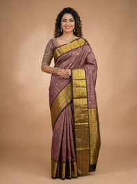 Beenash-Thirubuvanam Pure Handloom Silk Saree[Silk Mark Certified]