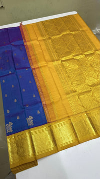Danika-Thirubuvanam Pure Handloom Silk Saree[Silk Mark Certified]