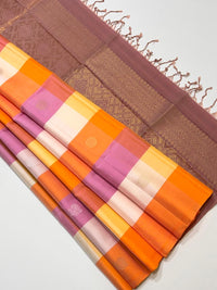 Bindu-Pure Handloom Double-Warp Soft silk Sarees[Silk Mark Certified]