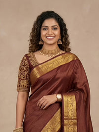 Arita -Thirubuvanam Pure Handloom Silk Saree[Silk Mark Certified]