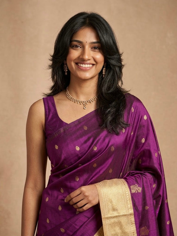 Kundhavai-Thirubuvanam Pure Handloom Silk Saree[Silk Mark Certified]