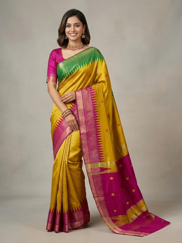 Theenal-Pure Raw Silk (Silkmark Certified)