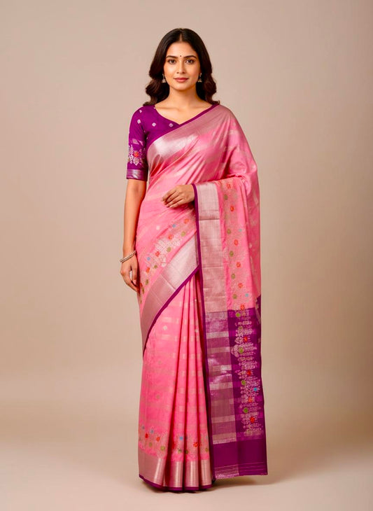 Avni – Banarasi Katan Silk Saree