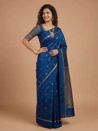 Vimalayani-Pure Handloom  Double Warp Soft Silk Saree[Silk Mark Certified]