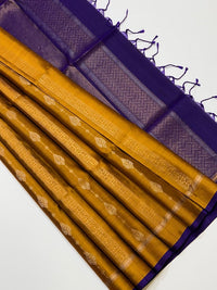 Bashini -Pure Handloom Double-Warp Soft silk Sarees[Silk Mark Certified]