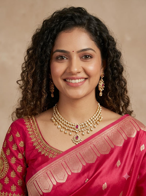 Nayara-Banarasi Handloom Mashru Katan Silk Saree
