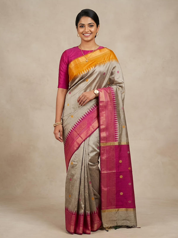 Kokii -Pure Raw Silk (Silkmark Certified)