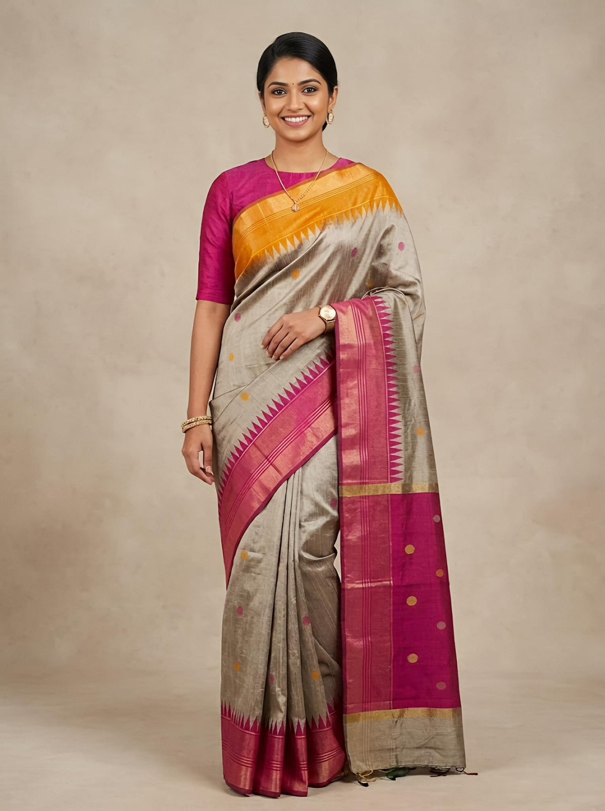 Kokii -Pure Raw Silk (Silkmark Certified)