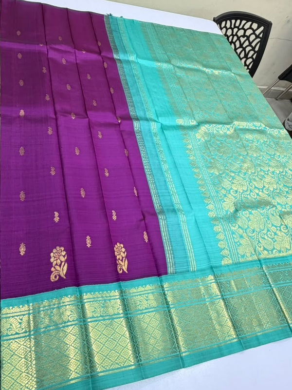 Ramanee-Thirubuvanam Pure Handloom Silk Saree[Silk Mark Certified]