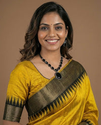 Meyazhagi- Pure Raw Silk Saree(Silkmark Certified)