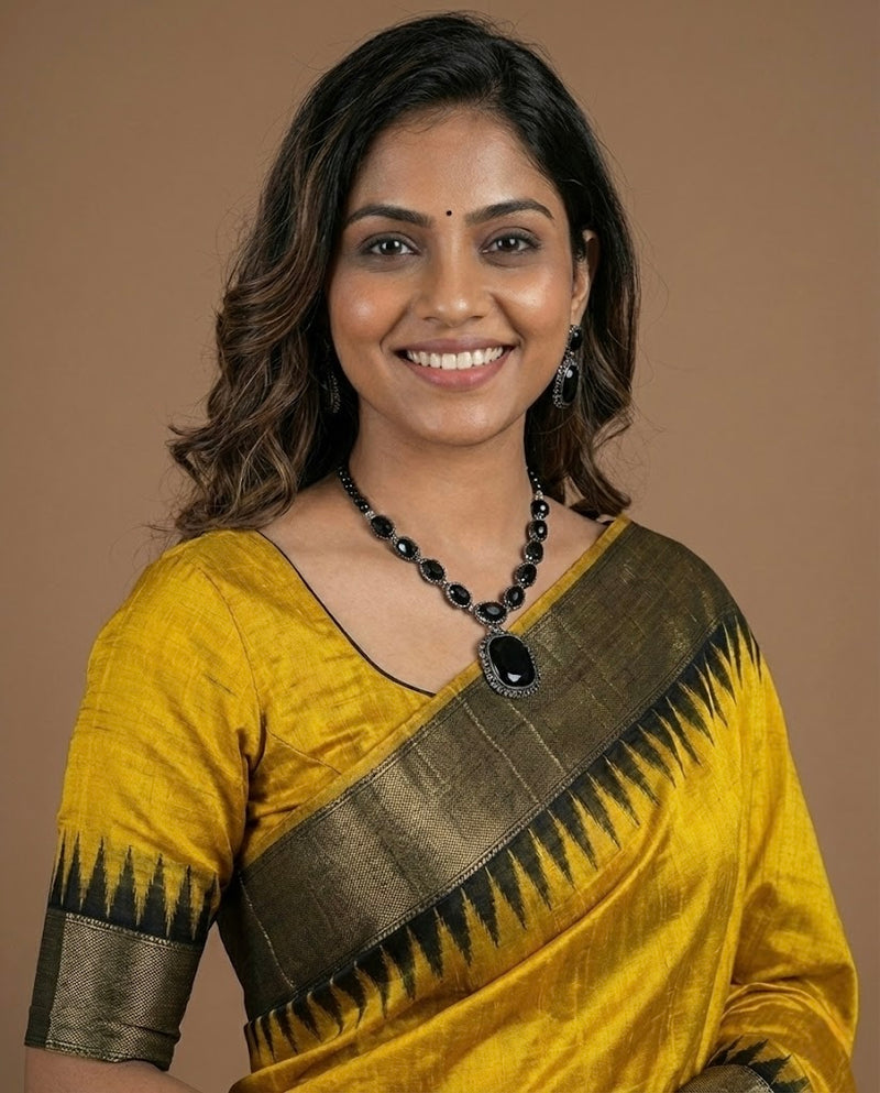 Meyazhagi- Pure Raw Silk Saree(Silkmark Certified)