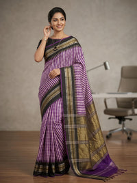 Amudhini-Pure Raw Silk (Silkmark Certified)