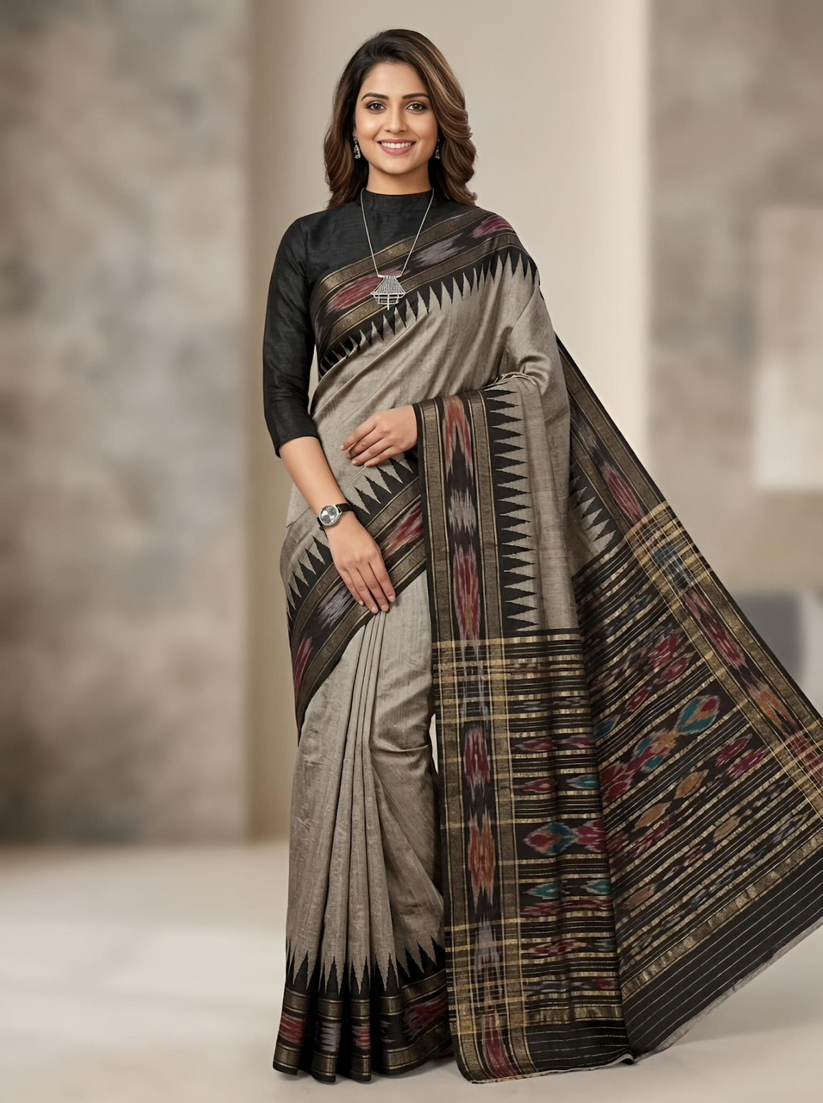 Aaree -Pure Raw Silk (Silkmark Certified)