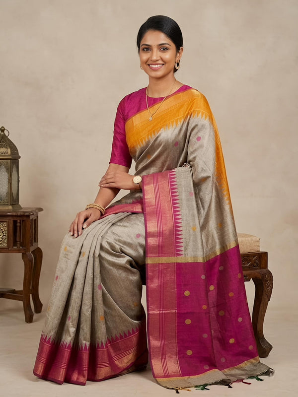 Kokii -Pure Raw Silk (Silkmark Certified)