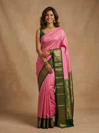 Ganika-Thirubuvanam Pure Handloom Silk Saree[Silk Mark Certified]