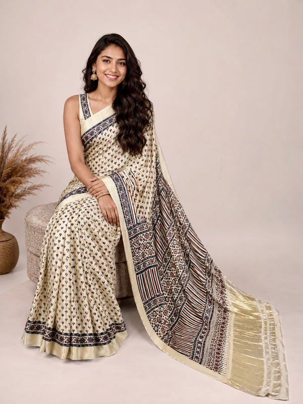 Kaira - Pure Modal Ajrakh Print