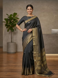 Oviya-Pure Raw Silk (Silkmark Certified)
