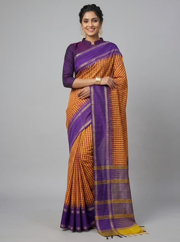 Radhiv -Pure Raw Silk (Silkmark Certified)