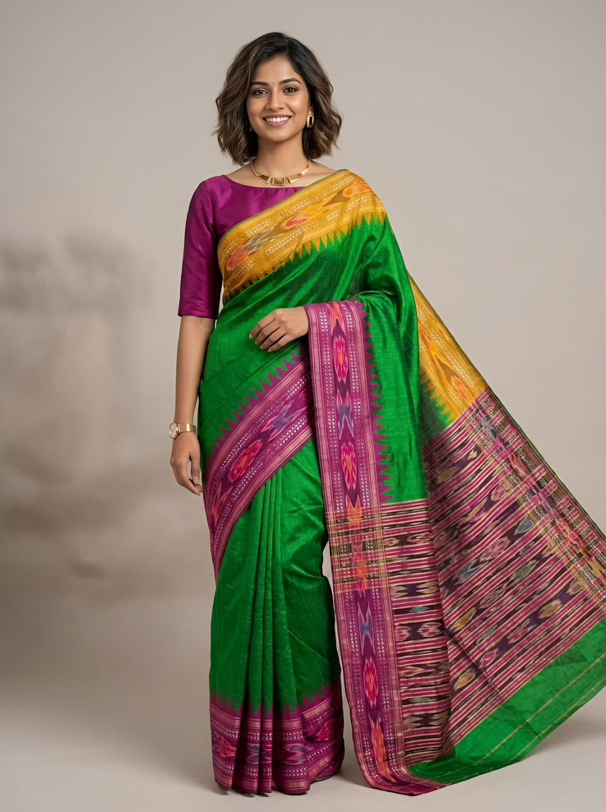 Chantha -Pure Raw Silk (Silkmark Certified)