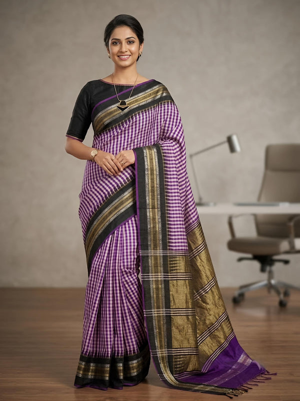 Amudhini-Pure Raw Silk (Silkmark Certified)