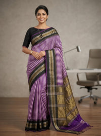 Amudhini-Pure Raw Silk (Silkmark Certified)
