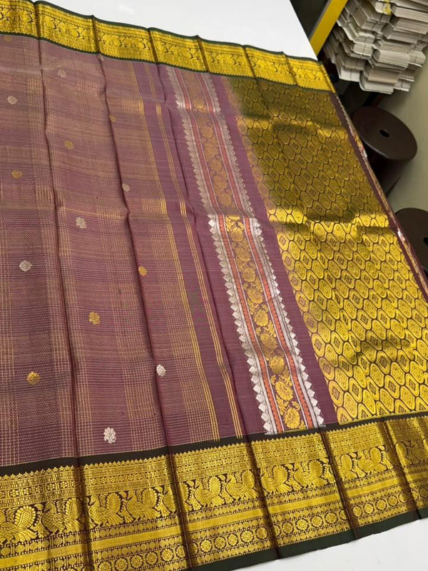 Beenash-Thirubuvanam Pure Handloom Silk Saree[Silk Mark Certified]