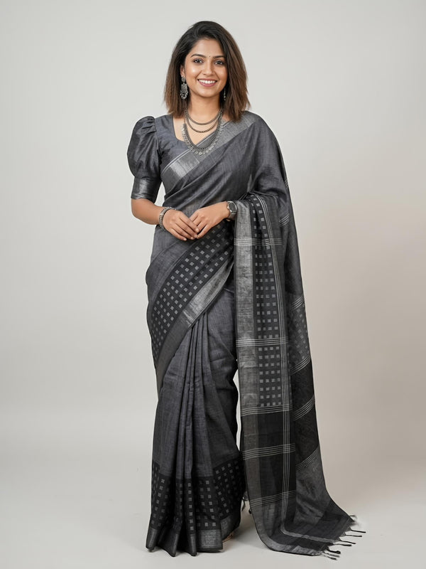 Mazhalai-Pure Raw Silk (Silkmark Certified)