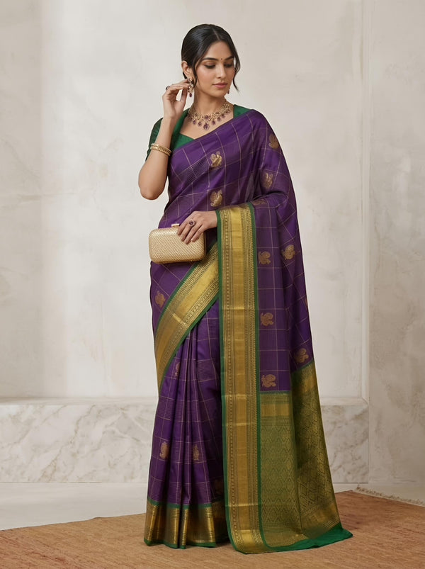 Sadhu -Thirubuvanam Pure Handloom Silk Saree[Silk Mark Certified]