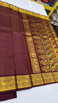 Arita -Thirubuvanam Pure Handloom Silk Saree[Silk Mark Certified]
