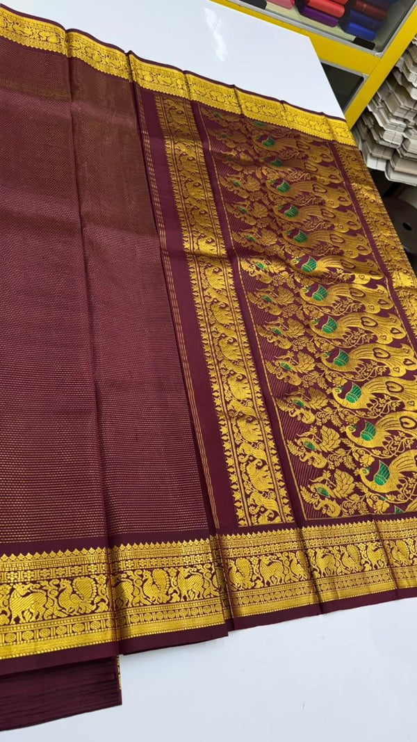Arita -Thirubuvanam Pure Handloom Silk Saree[Silk Mark Certified]