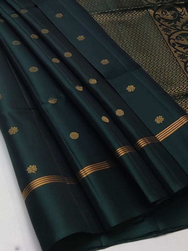 Vijayasri-Pure Handloom  Double Warp Soft Silk Saree[Silk Mark Certified]
