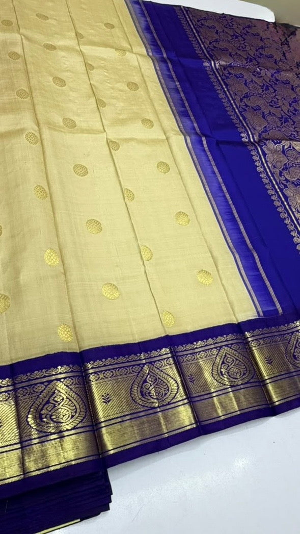 Guhali -Thirubuvanam Pure Handloom Silk Saree[Silk Mark Certified]
