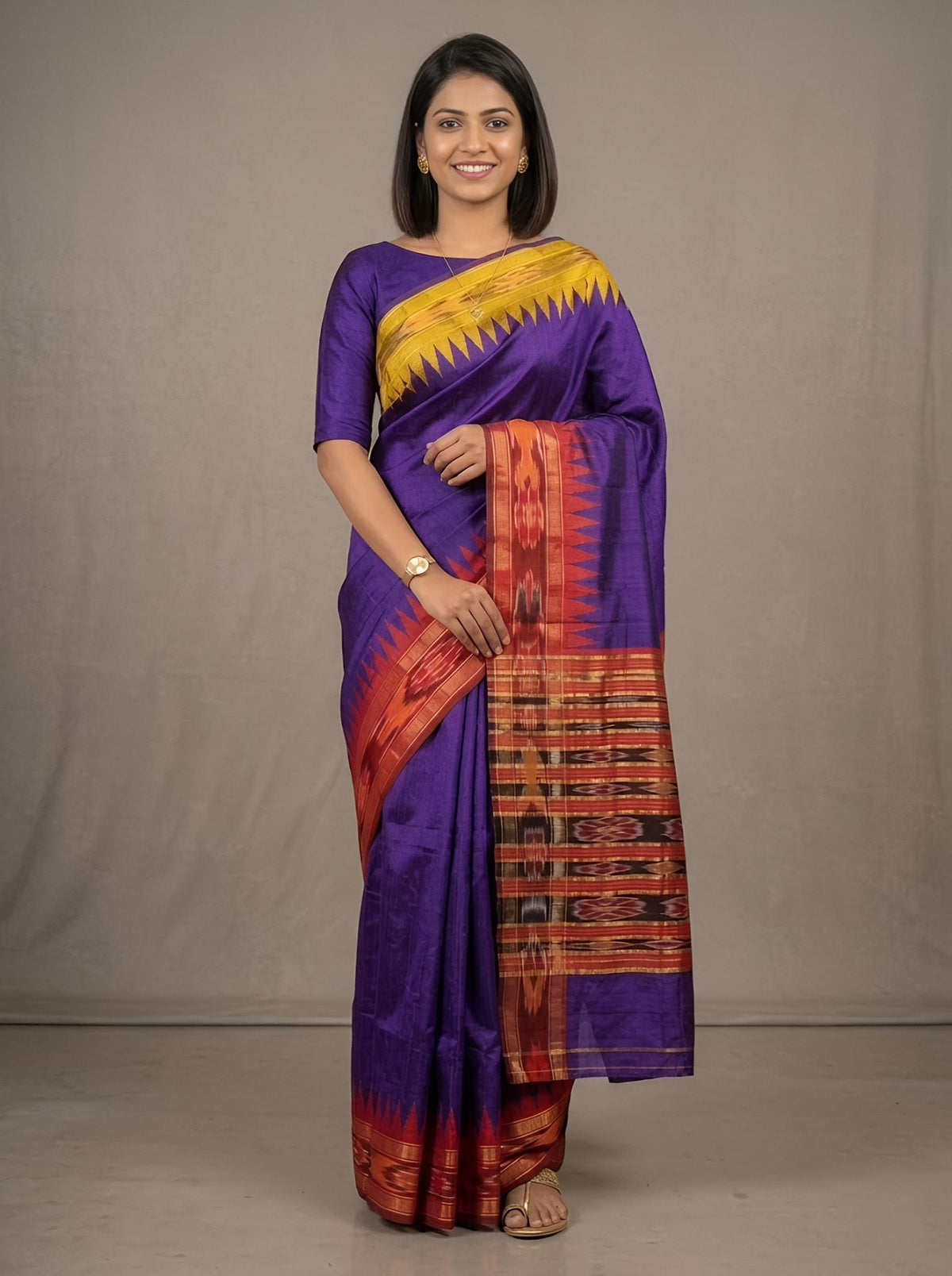 Angela-Pure Raw Silk (Silkmark Certified)